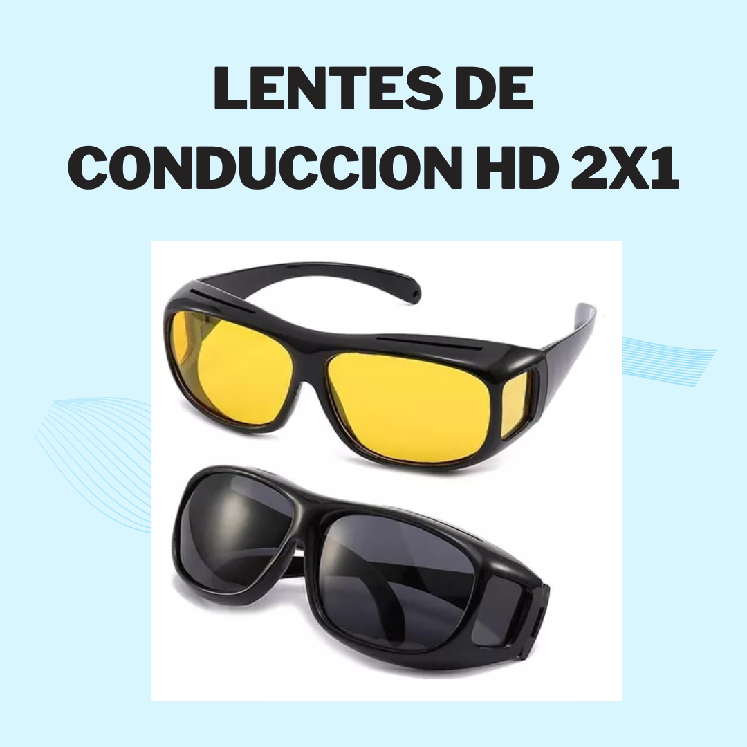 2X1 LENTES DE CONDUCCION HD NOCHE Y DIA